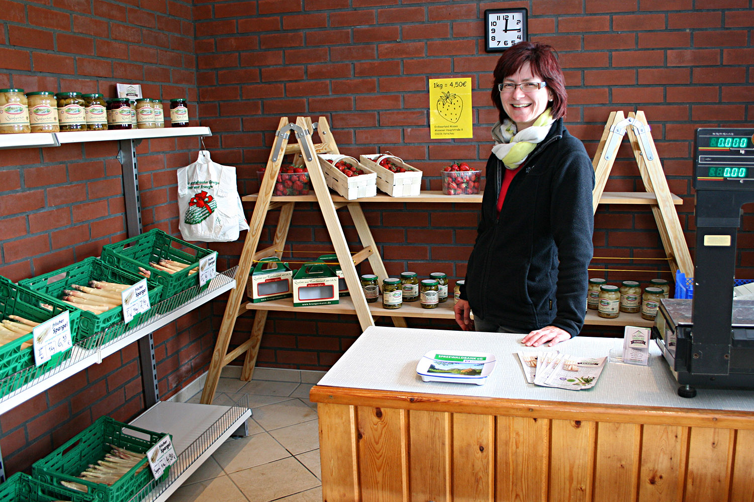 Spargelhof Kalkwitz Manuela Scharkowski Verkauf