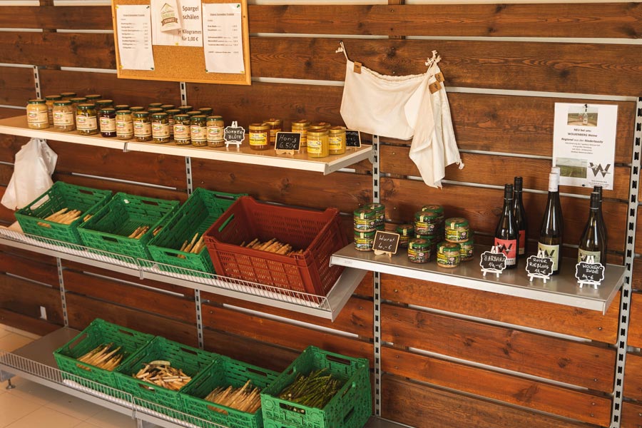 Spezialitäten aus dem Spreewald / Oberlausitz im Hofladen Spargelhof Kalkwitz